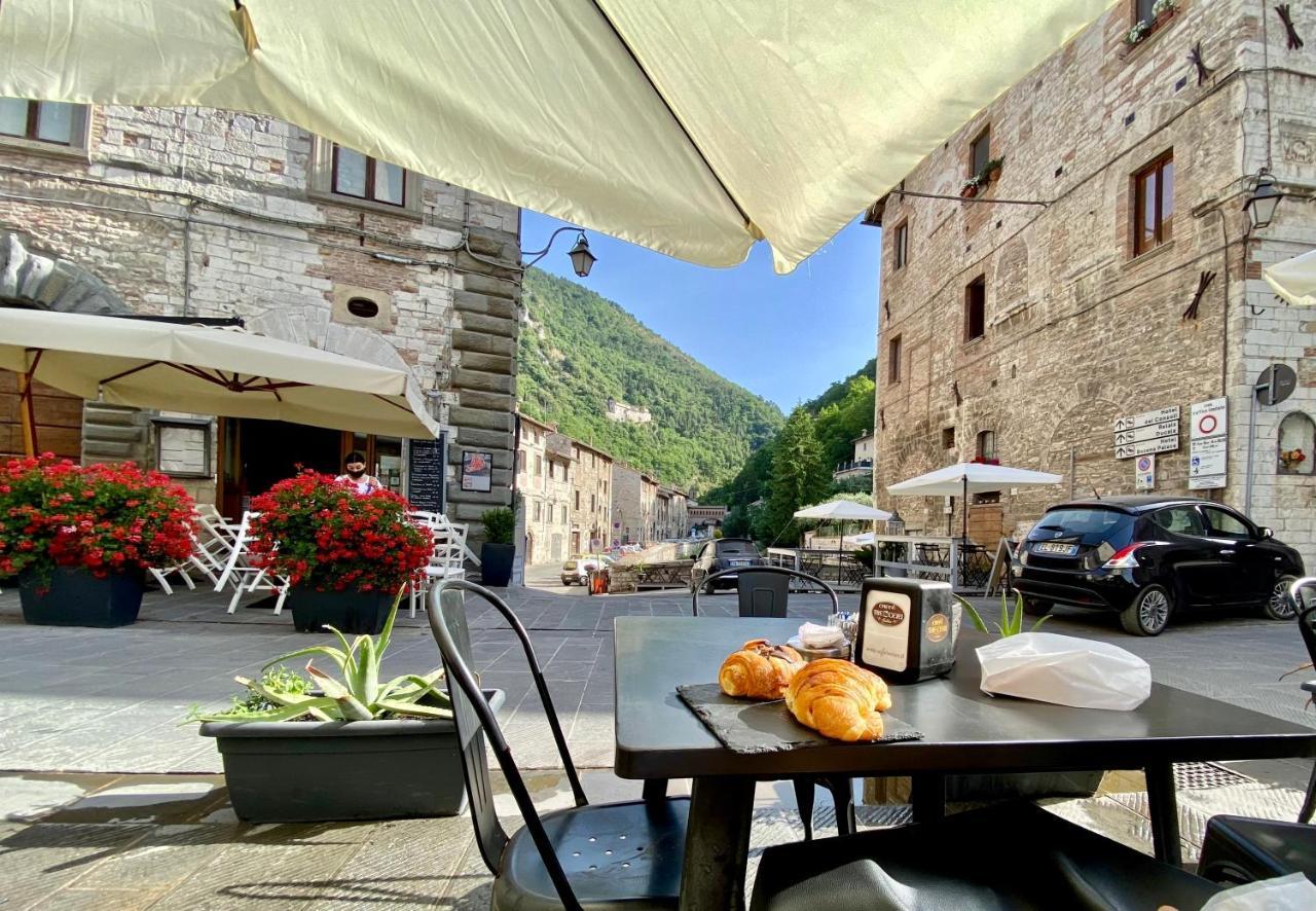 Ferienwohnung Red House Gubbio Exterior foto